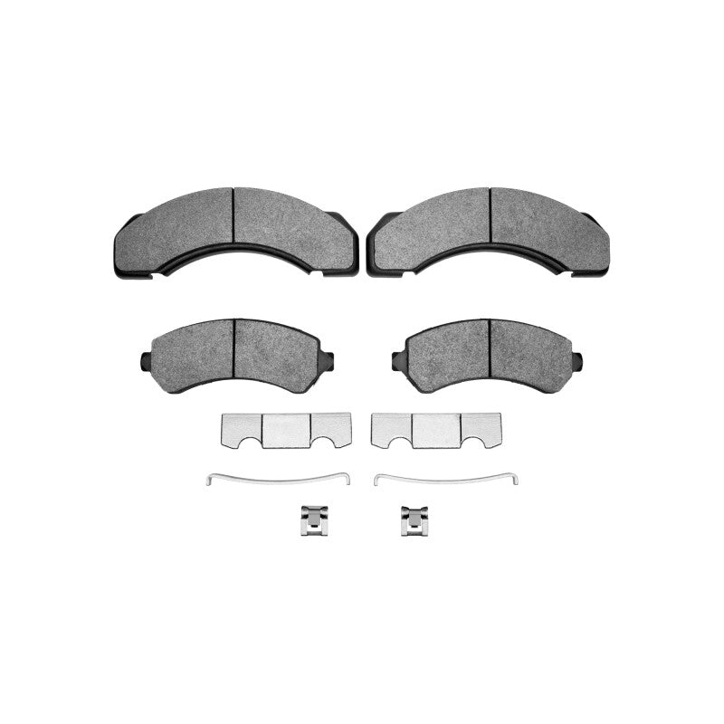 R1 Concepts R1 73-00 Chevrolet P30 Front/Rear Fr and Rr Ceramic Pads & Hardware Kit
