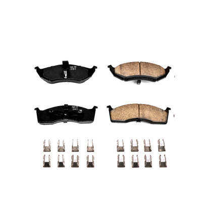 PowerStop Power Stop 99-04 Chrysler 300M Front Z17 Evolution Ceramic Brake Pads w/Hardware
