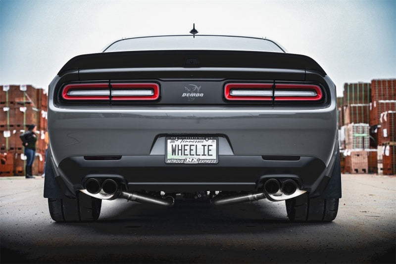CORSA Performance Corsa 15-23 Challenger SRT/Hellcat/Demon/Redeye 2.75in Valved CB DRE w/ Twin 3.5in Pol Blk PVD Tips