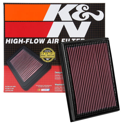 K&N Engineering K&N 2016 Nissan Titan XD V8-5.0L Replacement Drop In Air Filter
