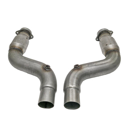 BBK 16-20 Ford Mustang GT350 3in High Flow Catted Pipe Kit (For 1856/18560/18565)
