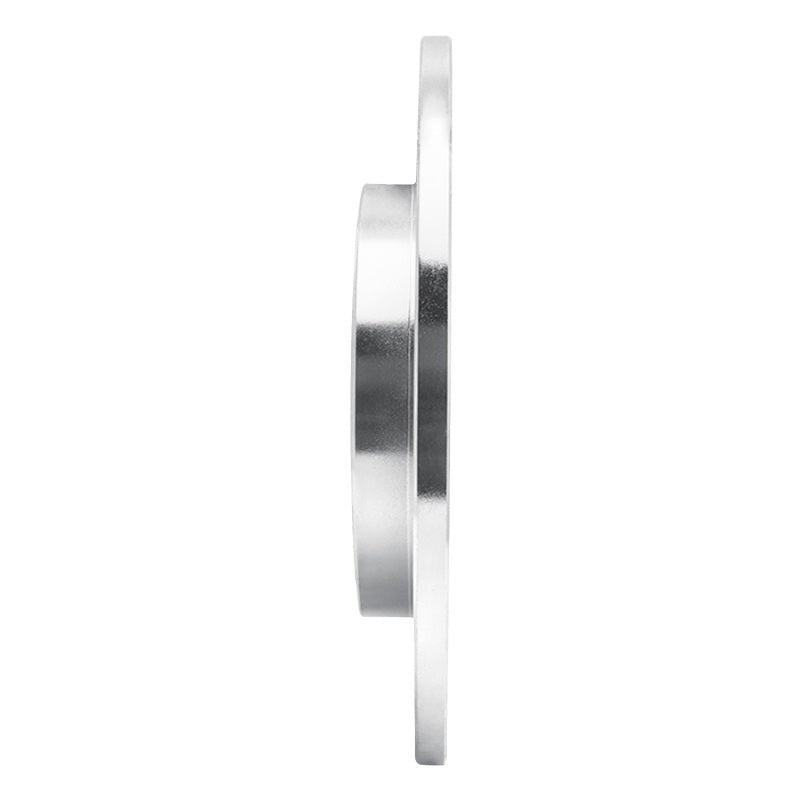 R1 Concepts R1 00-09 Audi A4 (USA/Canada) Rear Right Drilled & Slotted Silver Brake Rotor