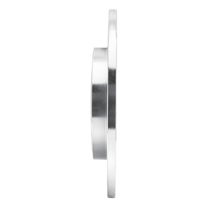 R1 Concepts R1 00-09 Audi A4 (USA/Canada) Rear Right Drilled & Slotted Silver Brake Rotor