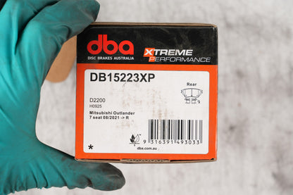 DBA 19-24 Nissan Altima (w/Electronic Parking Brake) XP Performance Rear Brake Pads