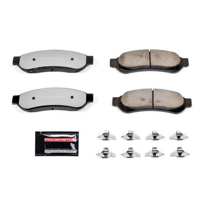 PowerStop Power Stop 07-10 Ford F-250 Super Duty Rear Z36 Truck & Tow Brake Pads w/Hardware