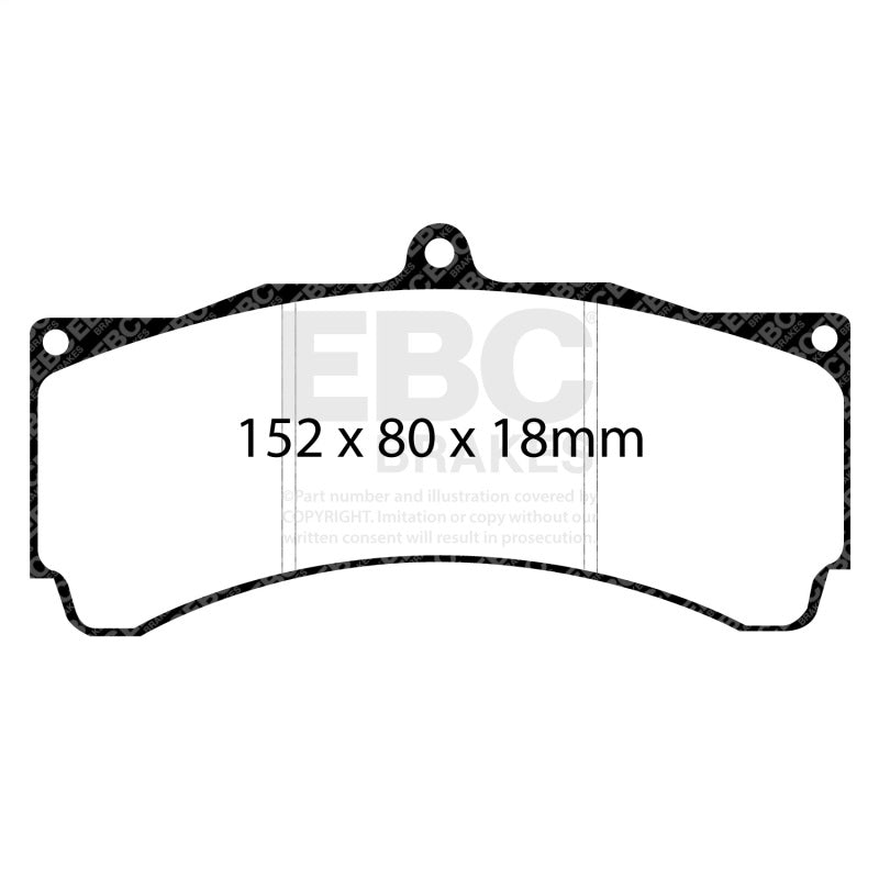 EBC Racing AP Racing CP6750 RP-X Brake Pads