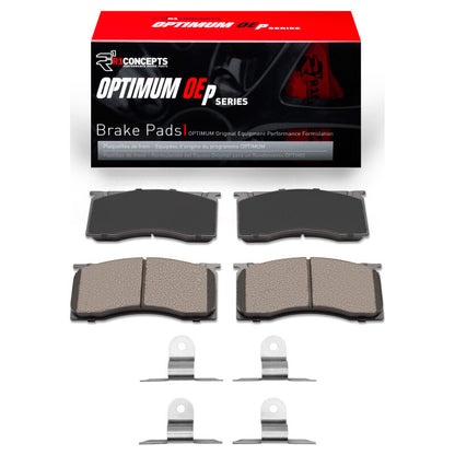 R1 Concepts R1 1964-1972 Dodge Dart Front R1 Optimum OE Pads & Hardware Kit