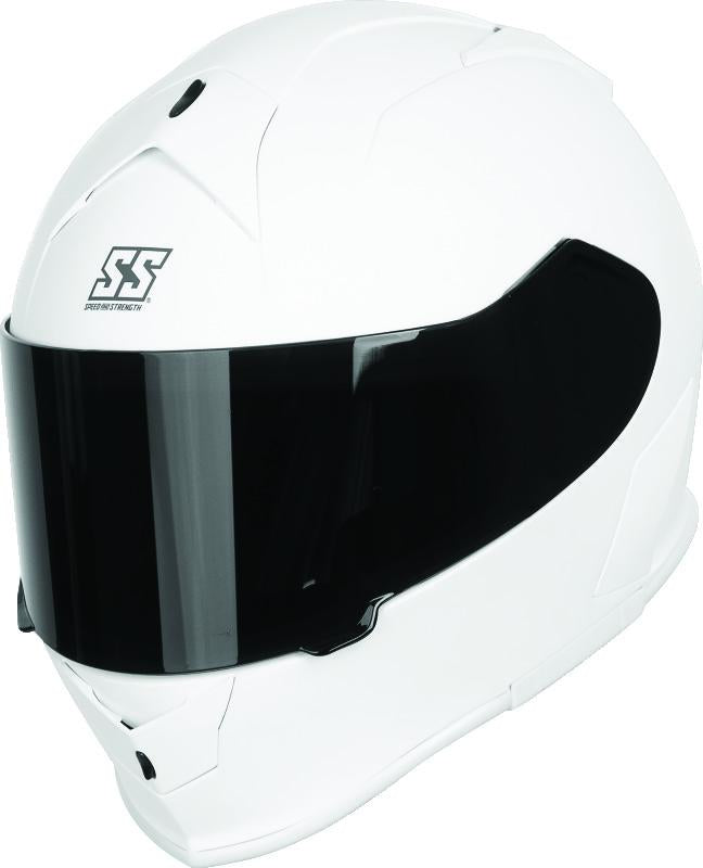 Speed and Strength Speed Helmet and Strength SS900 Solid Speed Helmet Matte White - Medium