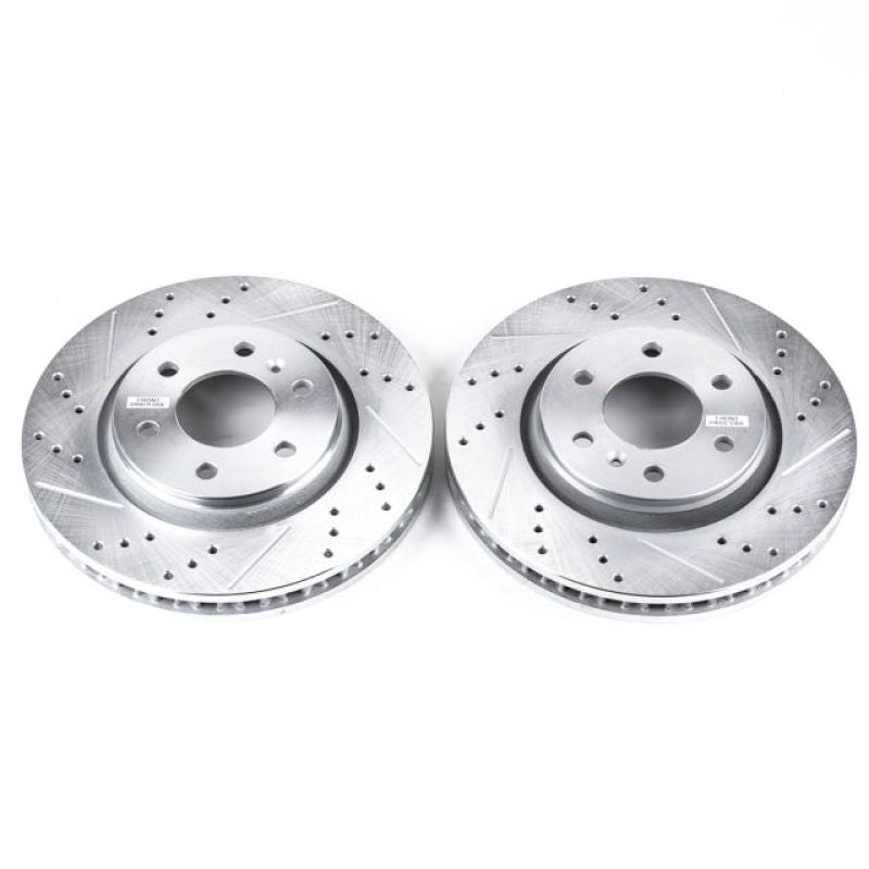 PowerStop Power Stop 06-07 Buick Terraza Front Evolution Drilled & Slotted Rotors - Pair