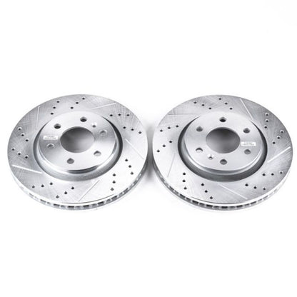 PowerStop Power Stop 06-07 Buick Terraza Front Evolution Drilled & Slotted Rotors - Pair