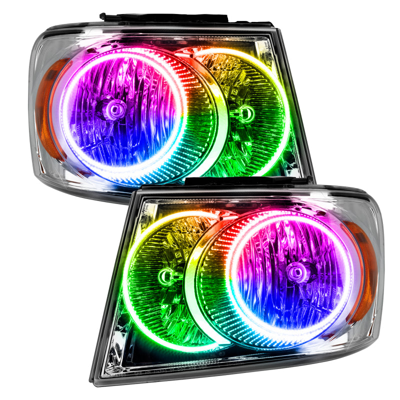 ORACLE Lighting Oracle Dodge Durango 07-09 Halo Kit - ColorSHIFT w/ BC1 Controller