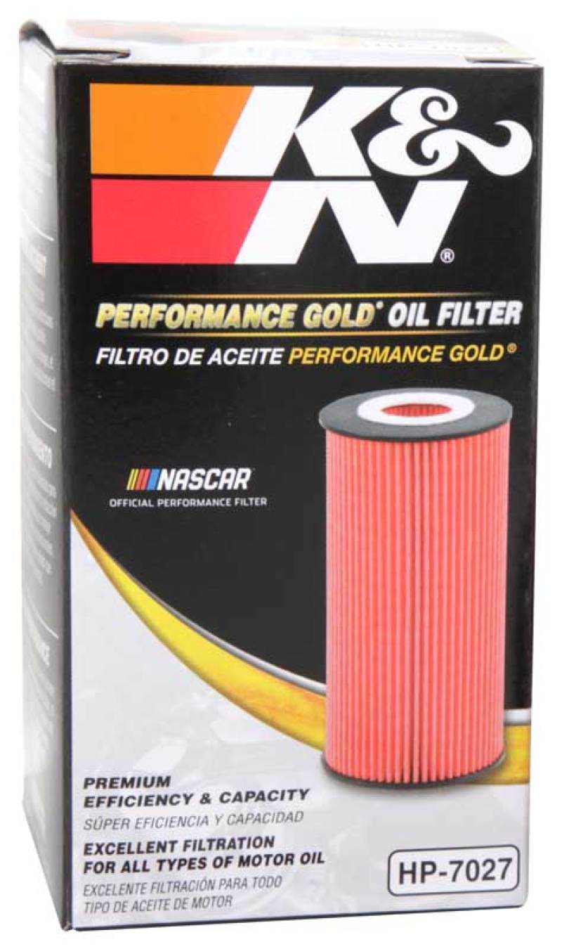 K&N Engineering K&N Performance Oil Filter for 09-19 GM 1.4L / 1.6L / 1.8L w/ Hengst Filter Housing