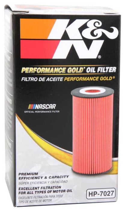 K&N Engineering K&N Performance Oil Filter for 09-19 GM 1.4L / 1.6L / 1.8L w/ Hengst Filter Housing
