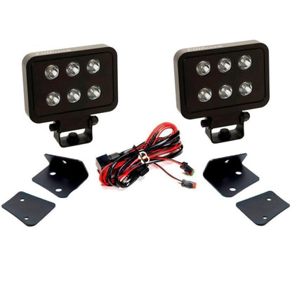 Putco Luminix High Power LED - 4in Block - 6 LED - 2400LM - 3.5x.75x4.5in