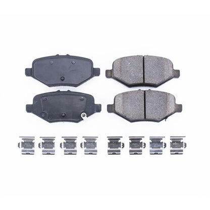 PowerStop Power Stop 13-16 Ford Explorer Rear Z17 Evolution Ceramic Brake Pads w/Hardware