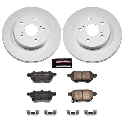 PowerStop Power Stop 09-10 Pontiac Vibe Rear Z17 Evolution Geomet Coated Brake Kit