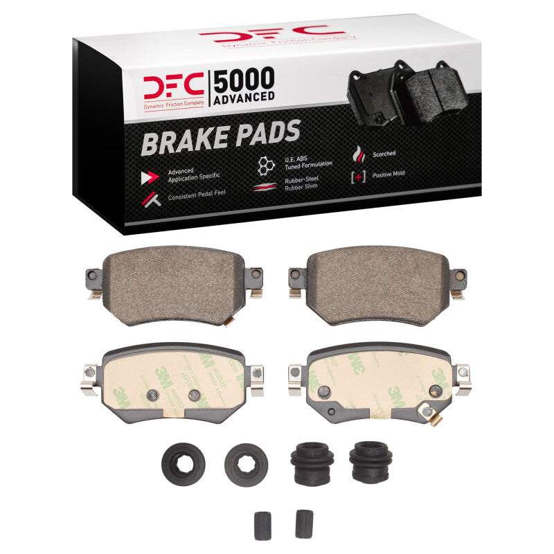 DFC 16-21 Mazda 6 Rear 5000 Advanced Ceramic Brake Pads and Hardware Kit