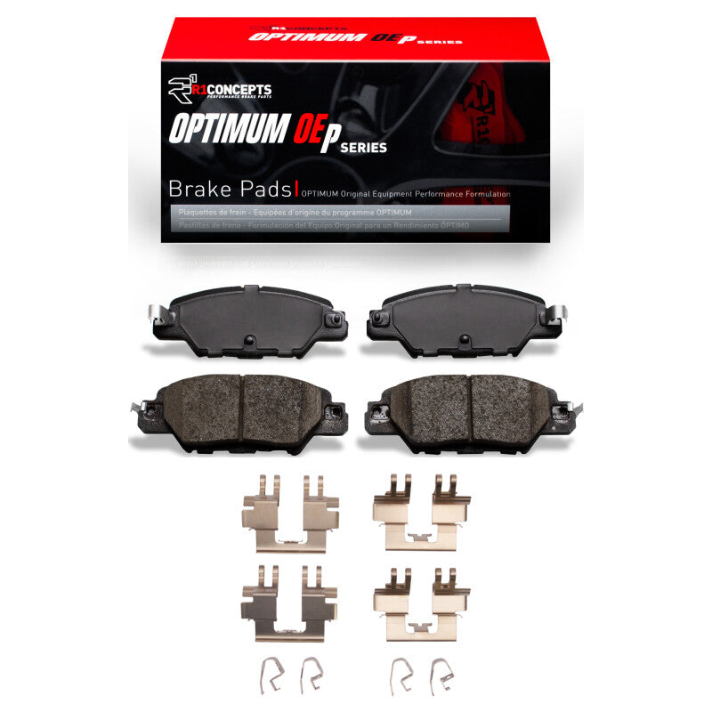 R1 Concepts R1 2016-2025 Mazda CX-5 Rear R1 Optimum OE Pads & Hardware Kit