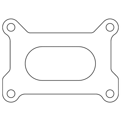 Cometic Gasket Cometic Holley 2 Barrel 500 CFM .039in Fiber Carburetor Gasket - 3.640in x 1.750in - Open Plenum