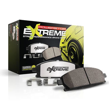 PowerStop Power Stop 17-21 Tesla X Rear Z26 Street Brake Pad w/Hardware