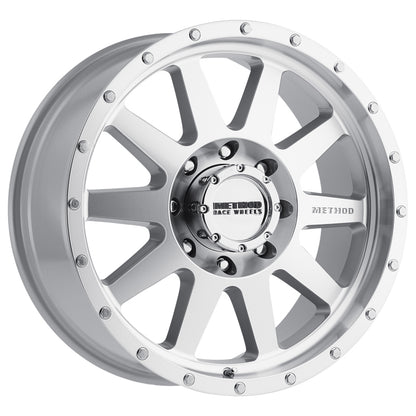 Method Wheels Method MR301 The Standard 18x9 +18mm Offset 8x6.5 130.81mm CB Machined/Clear Coat Wheel