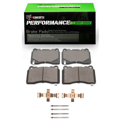 R1 Concepts R1 13-20 Buick Regal Sportback Front Performance Sport Pads & Hardware Kit