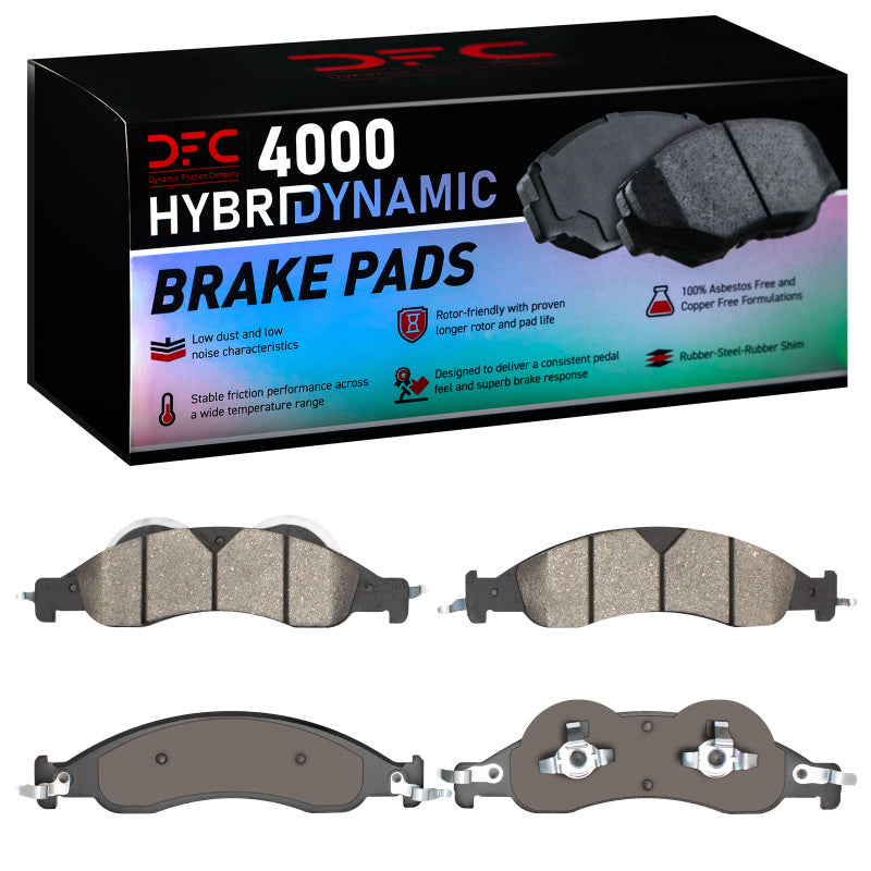 DFC 07-09 Lincoln Navigator Front 4000 Hybridynamic Brake Pads