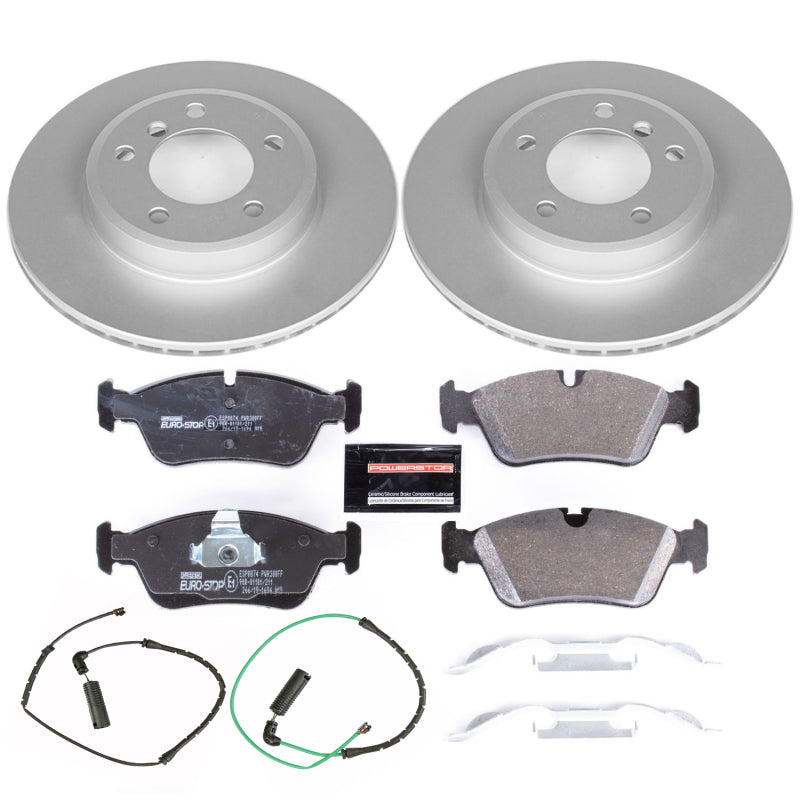 PowerStop Power Stop 01-05 BMW 325xi Front Euro-Stop Brake Kit