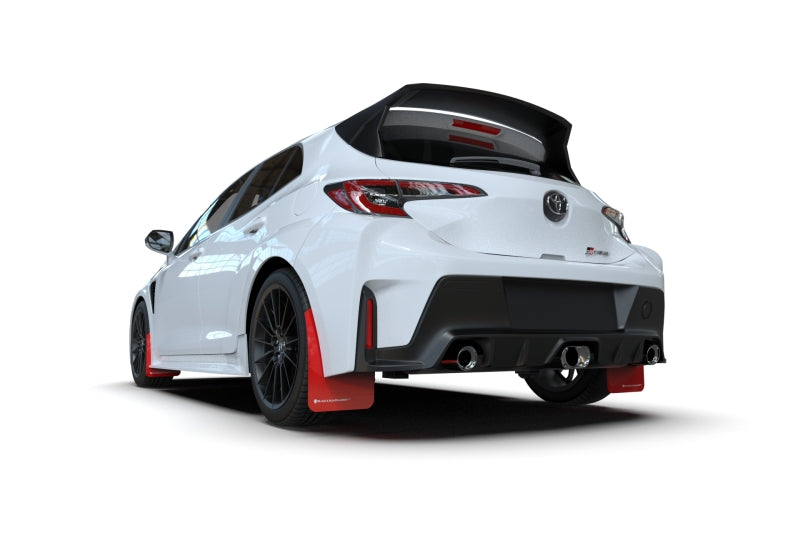 Rally Armor 23-26 Toyota GR Corolla Red UR Mud Flap w/Black Logo