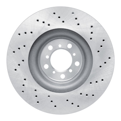DFC 15-20 BMW M4 Left Front Drilled Brake Rotor