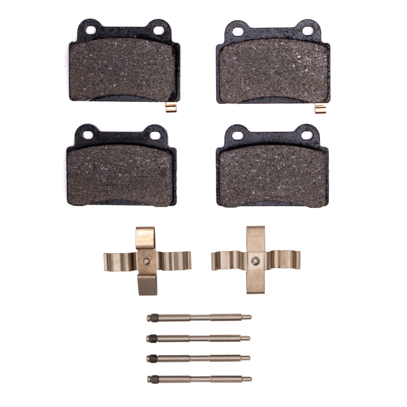R1 Concepts R1 08-15 Mitsubishi Lancer Rear Semi Met Pads & Hardware Kit