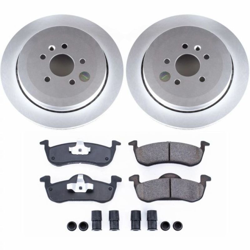 PowerStop Power Stop 13-18 Lincoln MKT Rear Z17 Evolution Geomet Coated Brake Kit