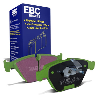 EBC 11-12 BMW 1M Coupe 3.0 Twin Turbo Greenstuff Front Brake Pads