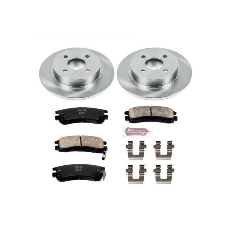 PowerStop Power Stop 96-98 Saturn SC1 Rear Autospecialty Brake Kit