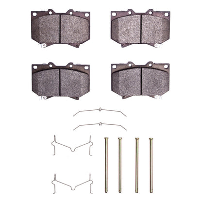 R1 Concepts R1 2000-2002 Toyota Tundra Front R1 Super Duty Pads & Hardware Kit