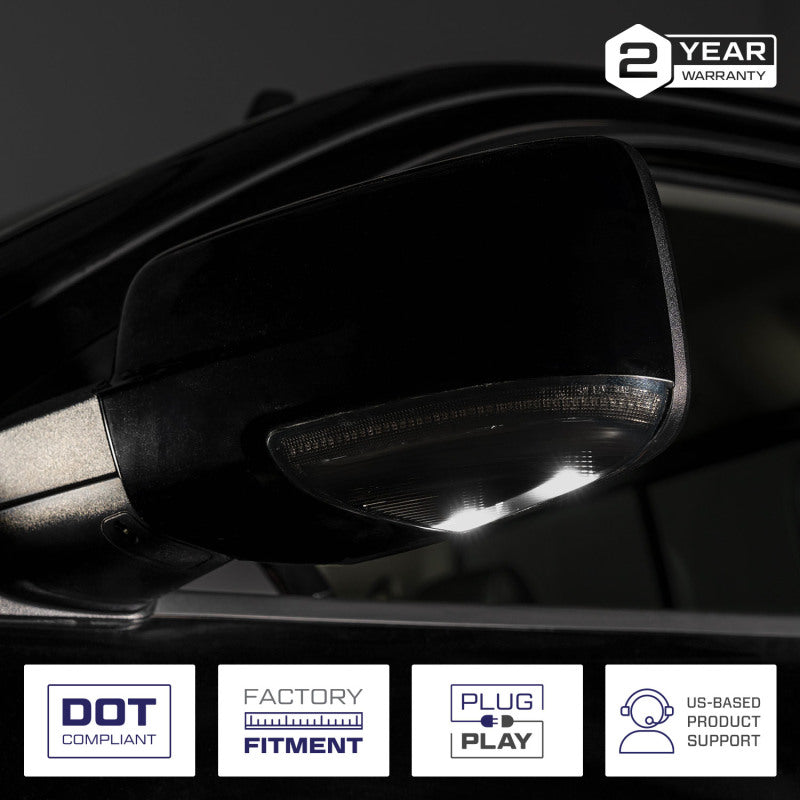 Form Lighting 2009 Ram LED Mirror Lights Bottom (Pair)