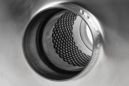 APR Premium Sound Absorption Muffler - Straight 63.5mm (2.5in) - Oval Body 220mm x 169mm x 211mm