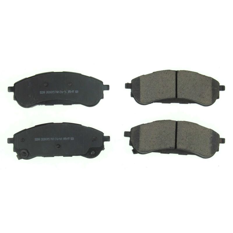 PowerStop Power Stop 2019 Ford Ranger Rear Z16 Evolution Ceramic Brake Pads