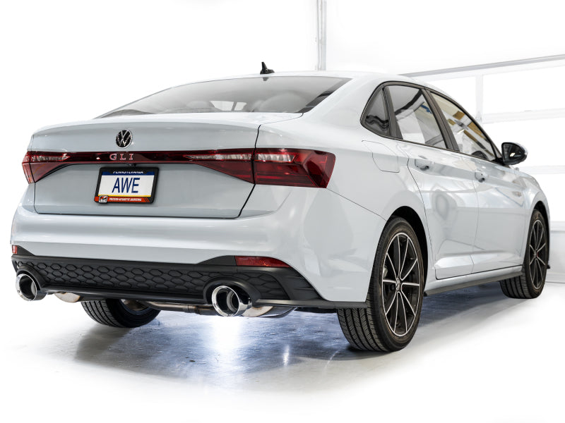 AWE Tuning 22-25 Volkswagen Jetta GLI Touring Edition Exhaust - Chrome Silver Tips