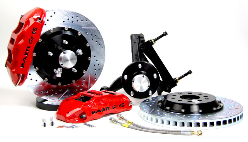 Baer Brakes 78-88 Buick Regal STD Studs 14in Extreme+ Front SDZ Brake Kit - Hugger Orange