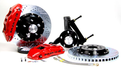 Baer Brakes 78-88 Buick Regal STD Studs 14in Extreme+ Front SDZ Brake Kit - Fire Red