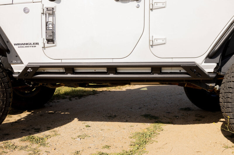 DV8 Offroad 2007-2018 Jeep Wrangler JK 4-Door Rock Sliders