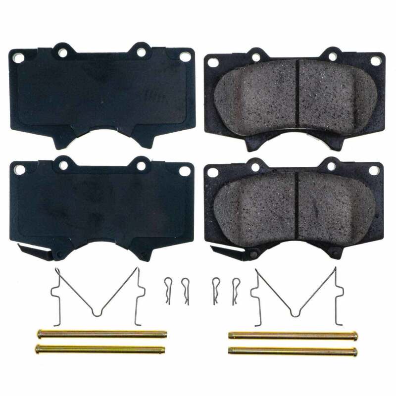 PowerStop Power Stop 2021 Toyota Tacoma Front Z17 Evo Ceramic Brake Pads w/Hardware