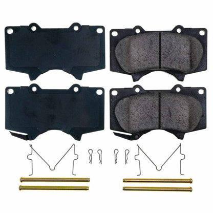 PowerStop Power Stop 2021 Toyota Tacoma Front Z17 Evo Ceramic Brake Pads w/Hardware