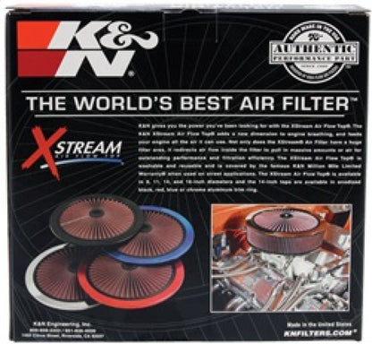K&N Engineering K&N X-Stream Top Filter Only 11in - Black