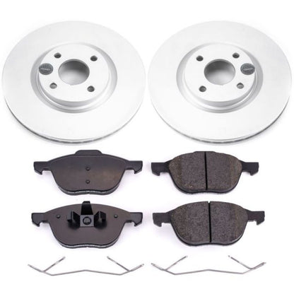 PowerStop Power Stop 2018 Ford EcoSport Front Z17 Evolution Geomet Coated Brake Kit