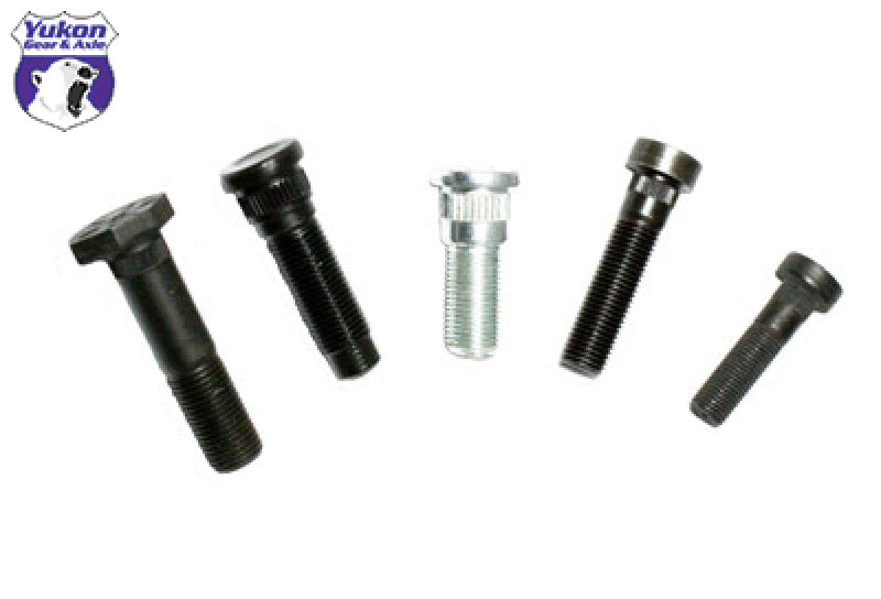 Yukon Gear & Axle Yukon Gear Model 20 & Model 35 Axle Stud 1/2in-20 X 1.625 Length / 0.620in Dia. Knurl