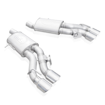 Stainless Works 2016-18 Cadillac CTS-V Sedan Axle Back System Dual-Mode Turbo Mufflers 4in Tips