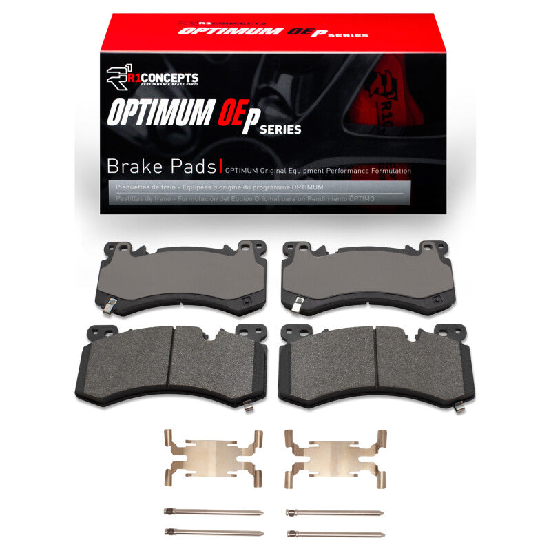 R1 Concepts R1 2021-2025 Chevrolet Tahoe Front R1 Optimum OE Pads & Hardware Kit