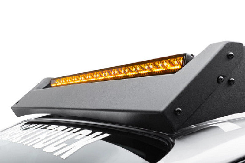 Go Rhino Xplor Blackout Combo Series Sgl Row LED Light Bar w/Amber (Side/Track Mount) 39.5in. - Blk